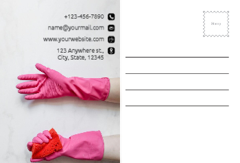Communication Postcard Printing template preview 20