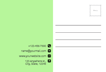 Club Postcard Printing template preview 10