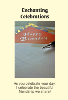 Happy Birthday Postcard Printing template preview 15