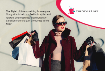 Retail Shop Stores Postcard Printing template preview 17