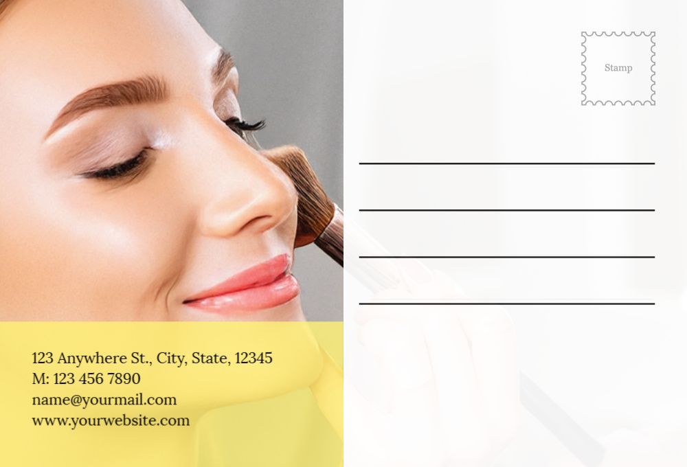 Spa Saloon Postcard Printing template preview 41