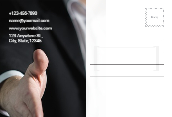 Human Resources Postcard Printing template preview 4