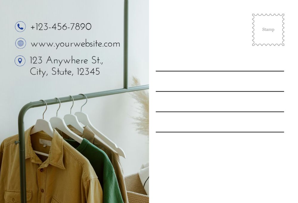Fashion Postcard Printing template preview 31