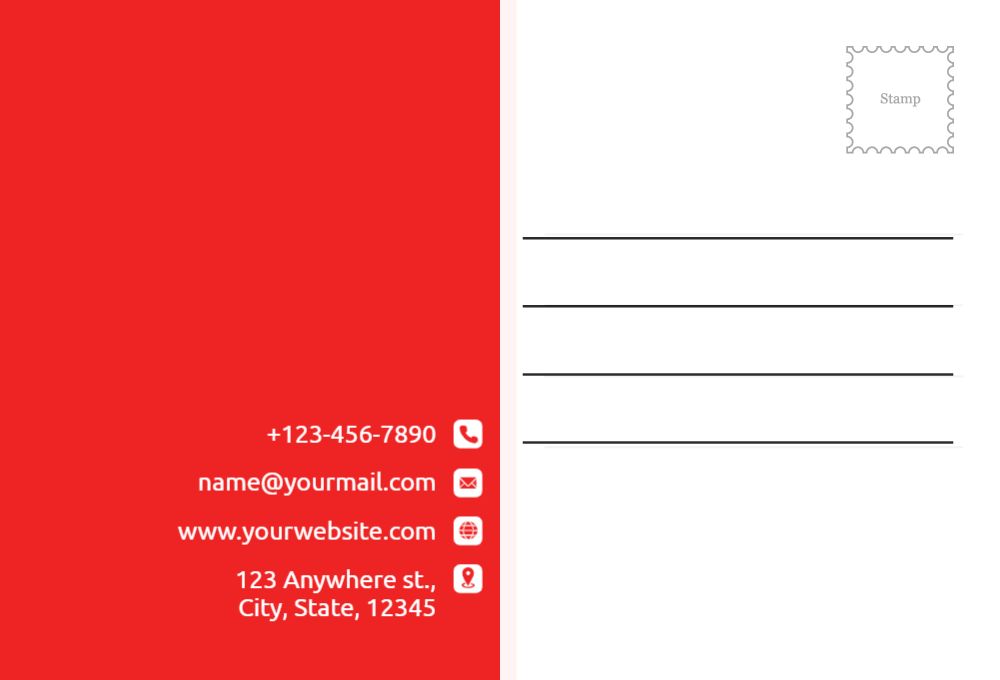 Automobile Postcard Printing template preview 39