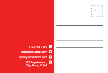 Automobile Postcard Printing template preview 10