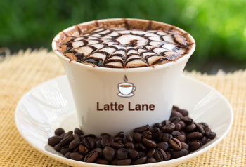 Coffee Bar Rush Postcards Printing template preview 13