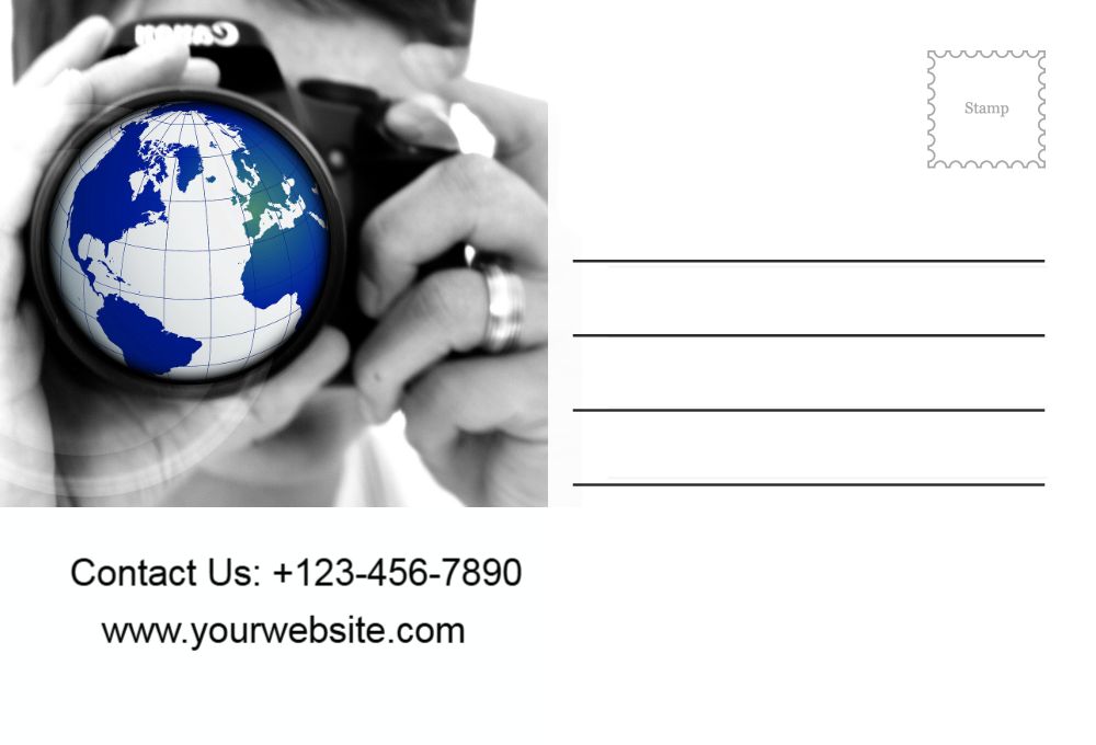 News And Media Postcard Printing template preview 43