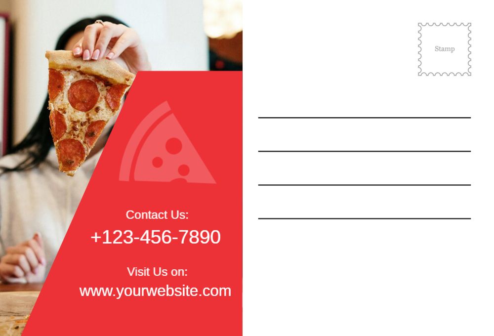Food Hotel And Restaurant Rush Postcards Printing template preview 37