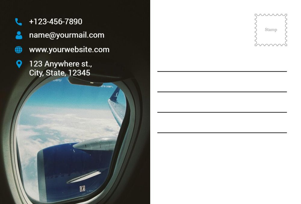 Holidays Postcard Printing template preview 47