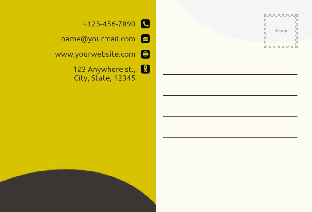 Human Resources Postcard Printing template preview 37