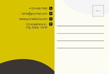 Human Resources Postcard Printing template preview 14