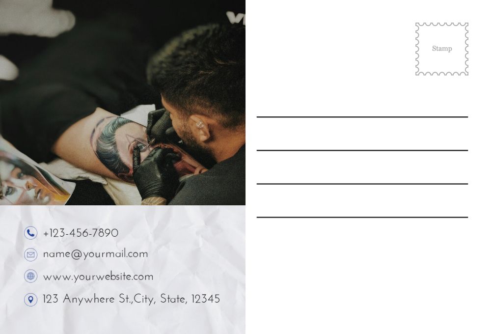 Arts And Photography Postcard Printing template preview 53