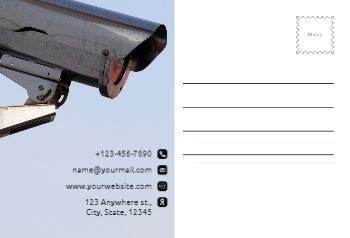Security Postcard Printing template preview 10