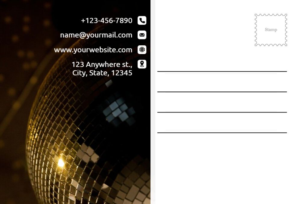 Events Postcard Printing template preview 13