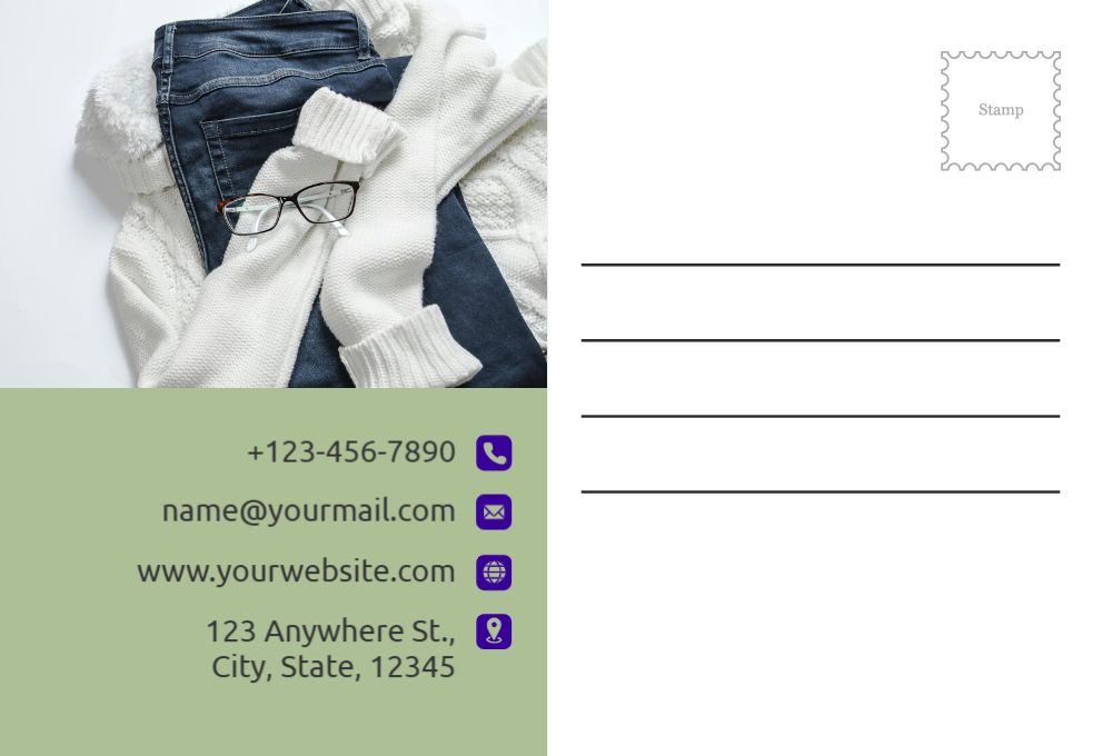 Retail Shop Stores Postcard Printing template preview 31