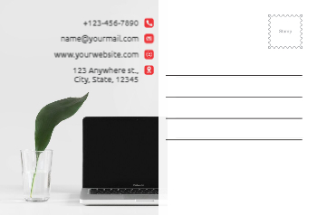 Computer Postcard Printing template preview 28