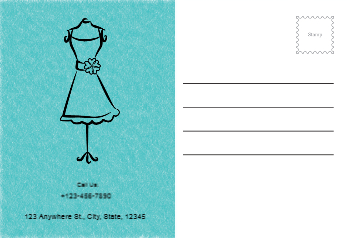 Fashion Postcard Printing template preview 4