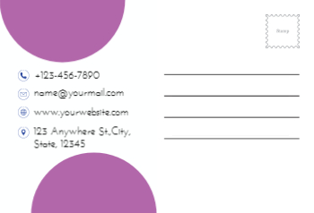 Arts And Photography Postcard Printing template preview 8