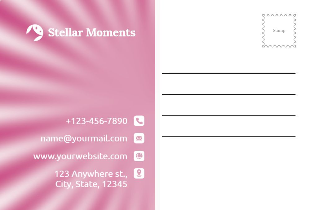 Entertainment Postcard Printing template preview 31