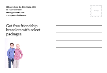 Best Friends Postcard Printing template preview 16