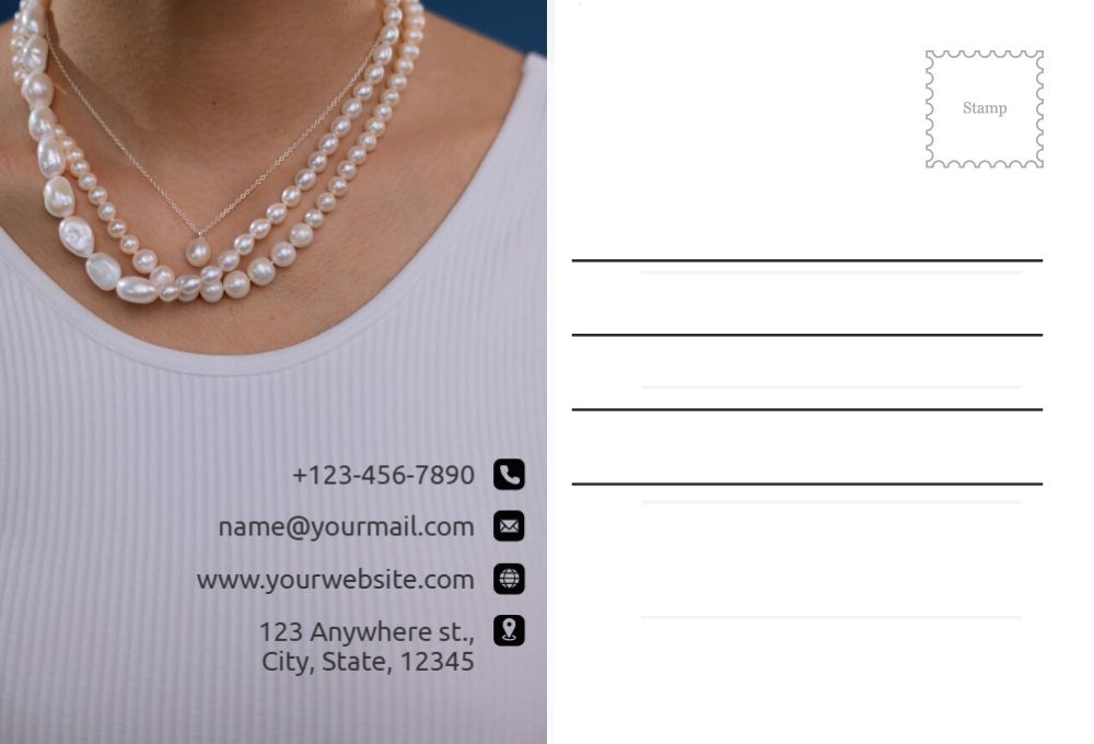 Anniversary Postcard Printing template preview 53
