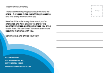 Stay In Touch Postcard Printing template preview 28