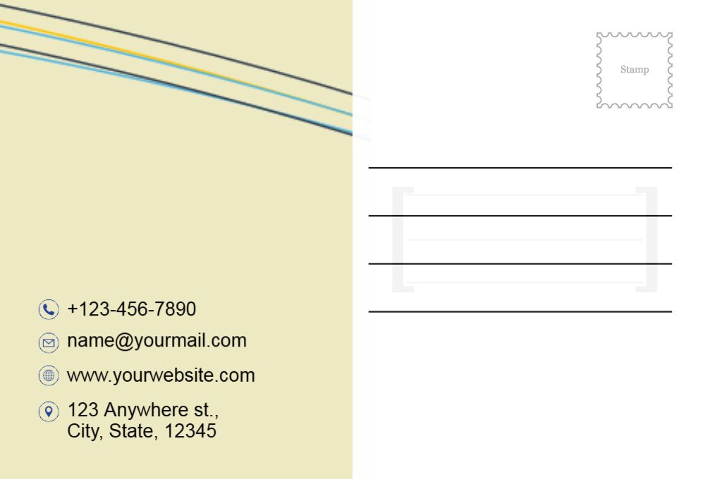 It And Internet Postcard Printing template preview 55