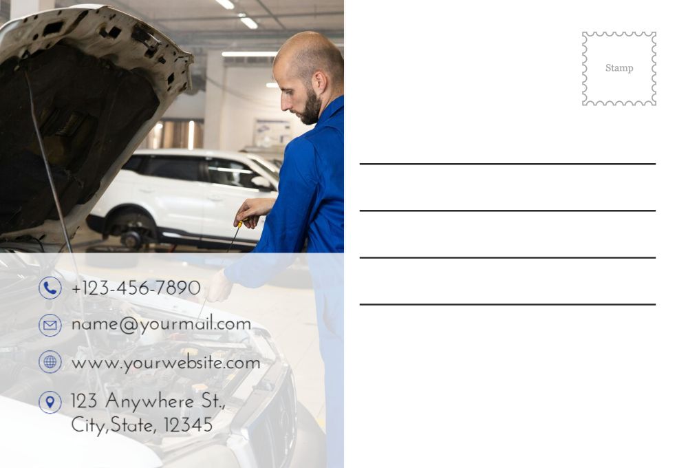 Management Postcard Printing template preview 31