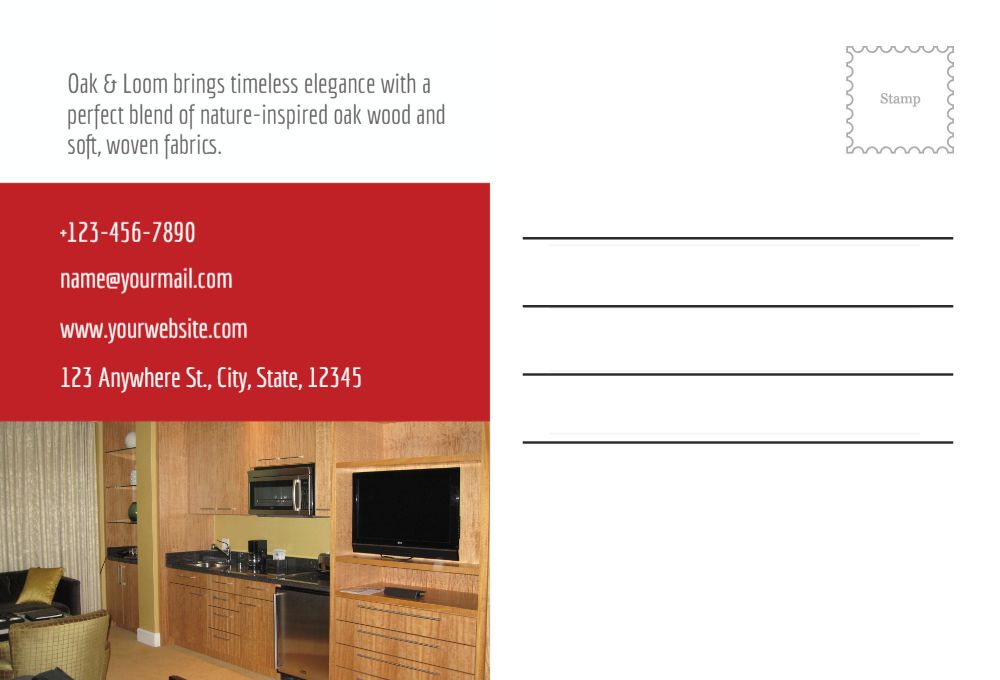 Basic Postcard Printing template preview 35