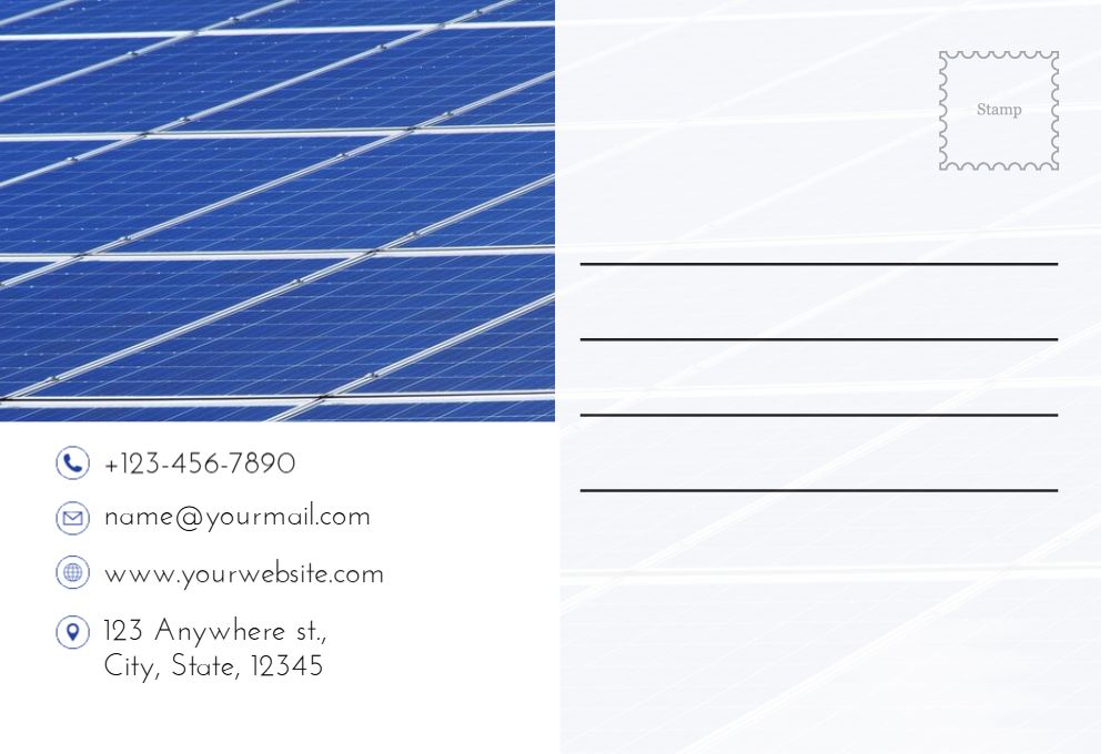 Basic Postcard Printing template preview 51