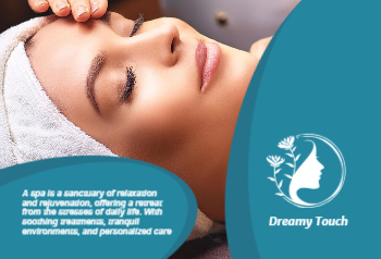 Spa Saloon Postcard Printing template preview 21
