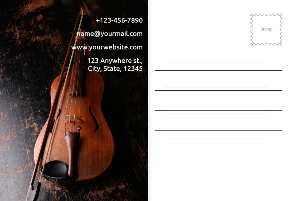 Club Postcard Printing template preview 53