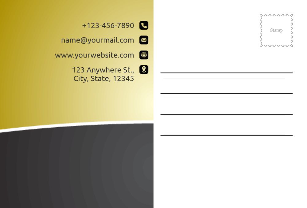 Lawyer Postcard Printing template preview 35