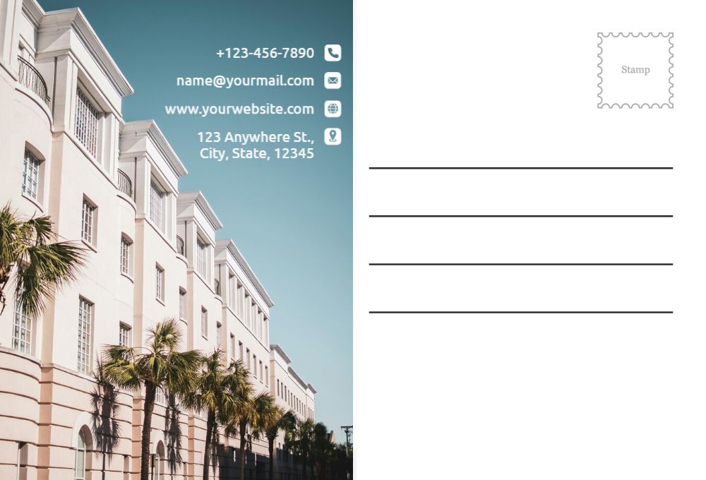 Real Estate Interior Design Postcard Printing template preview 57