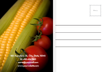 Agriculture Postcard Printing template preview 18