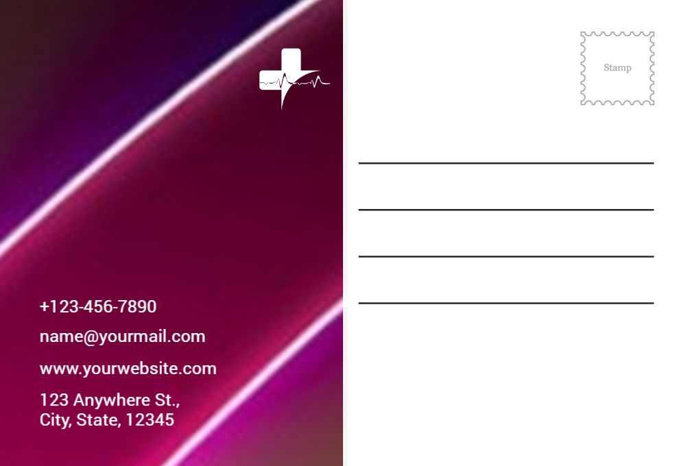 Health Care And Pharma Postcard Printing template preview 47