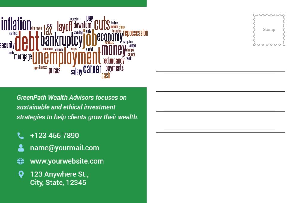 Finance Postcard Printing template preview 33