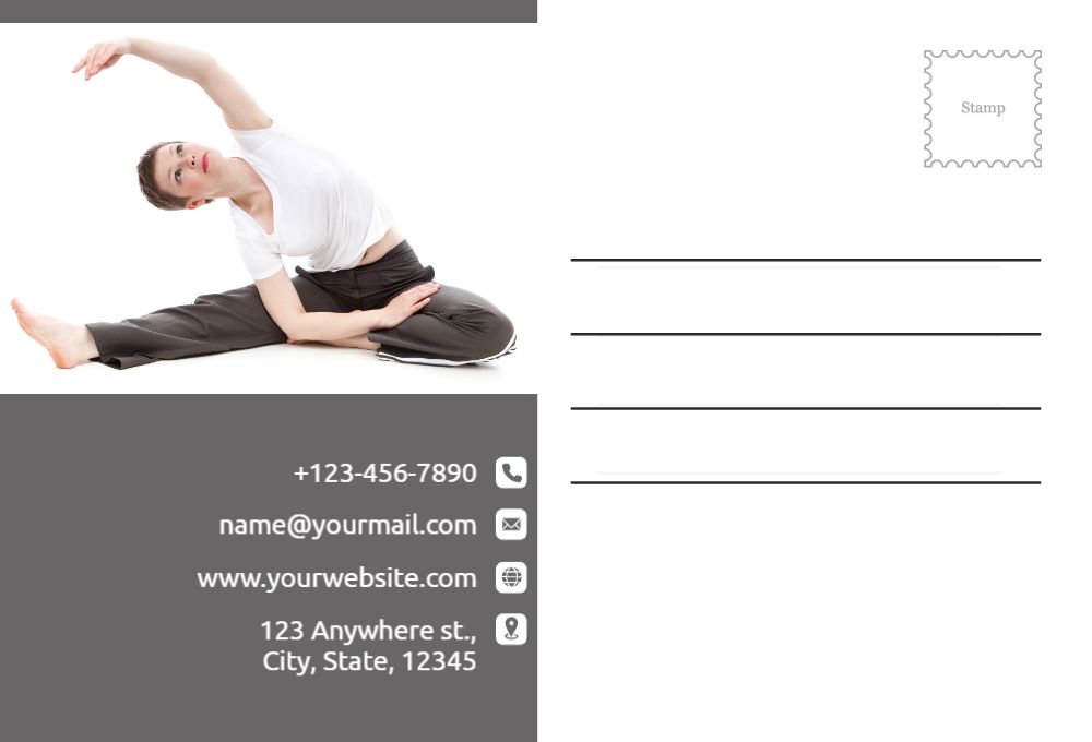 Health Care And Pharma Postcard Printing template preview 33