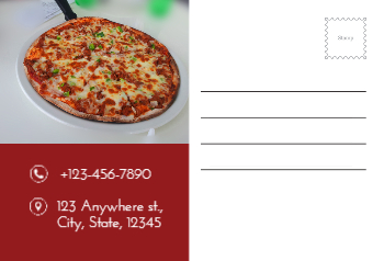 Food Hotel And Restaurant Rush Postcards Printing template preview 10