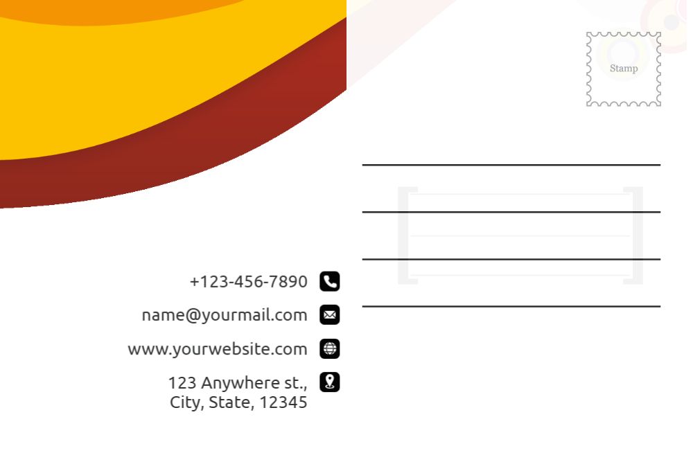 Club Postcard Printing template preview 55