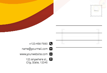 Club Postcard Printing template preview 26