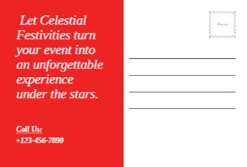 Wishes Postcard Printing template preview 4