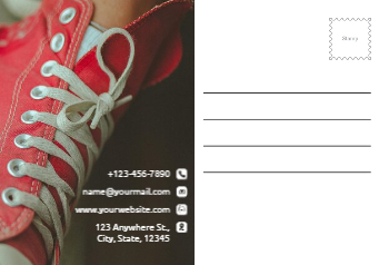 Fashion Postcard Printing template preview 20
