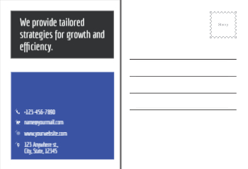 Basic Postcard Printing template preview 8