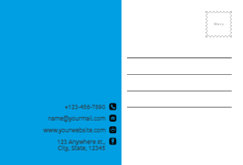 It And Internet Postcard Printing template preview 20