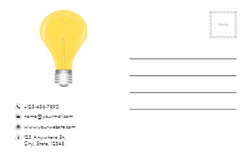 Electronics Postcard Printing template preview 26
