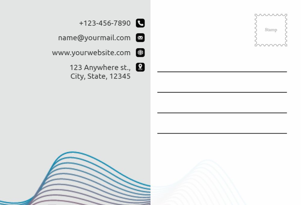 Human Resources Postcard Printing template preview 29