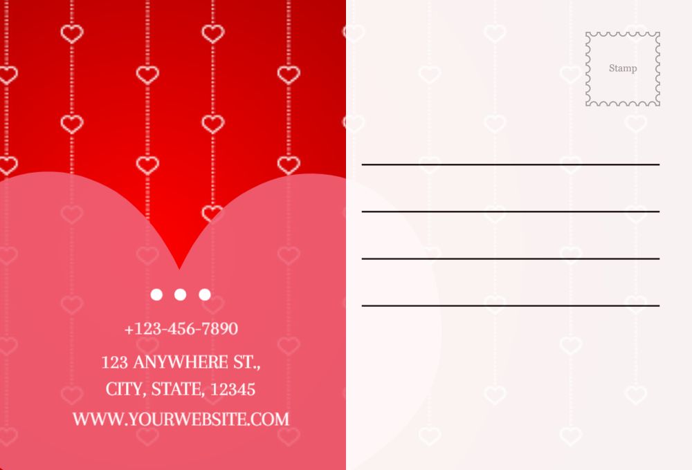 Anniversary Postcard Printing template preview 31