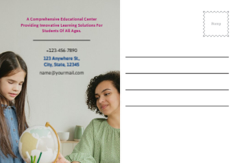 Transportation And Logistics Postcard Printing template preview 12