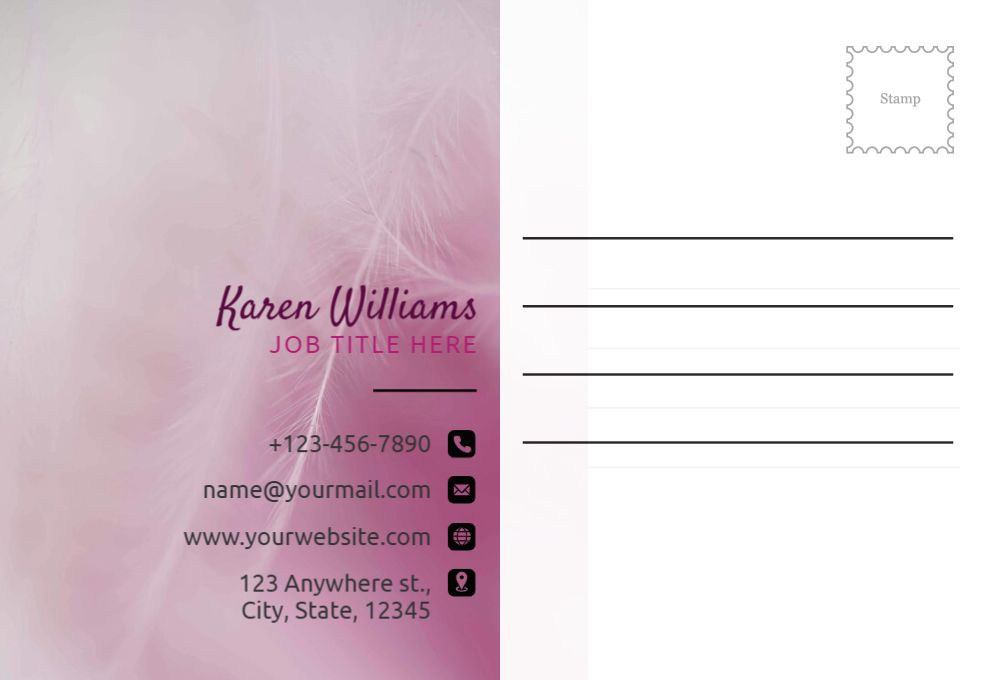 Club Postcard Printing template preview 45